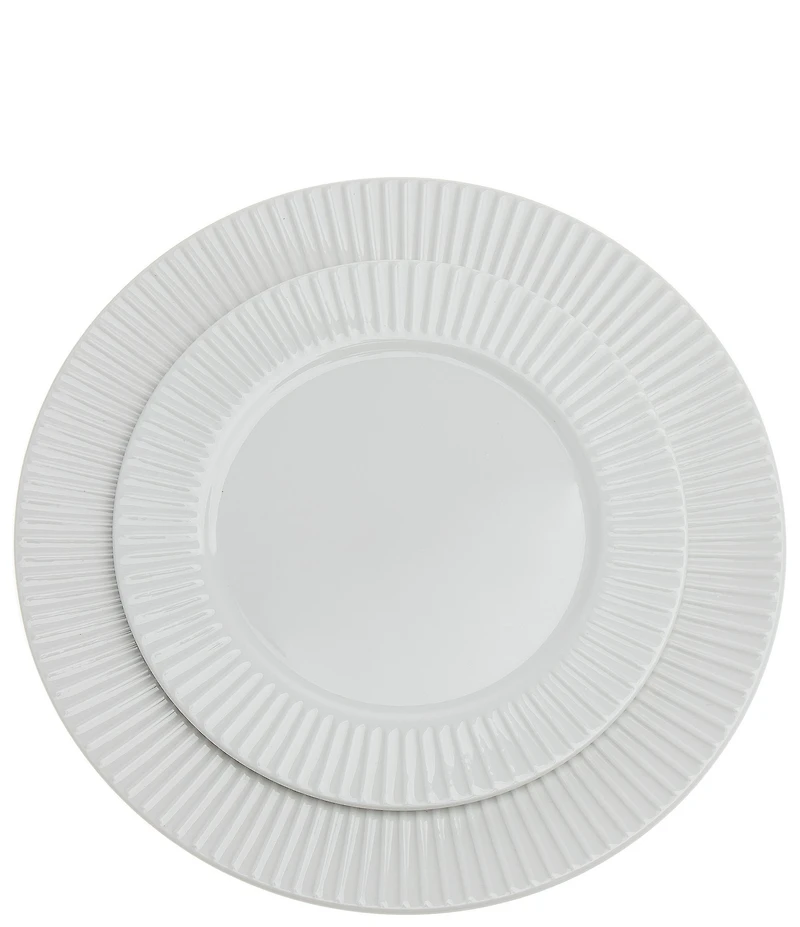 Godinger Inventure Porcelain 16-Piece Dinnerware Set, Service for 4