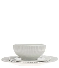 Godinger Inventure Porcelain 16-Piece Dinnerware Set, Service for 4