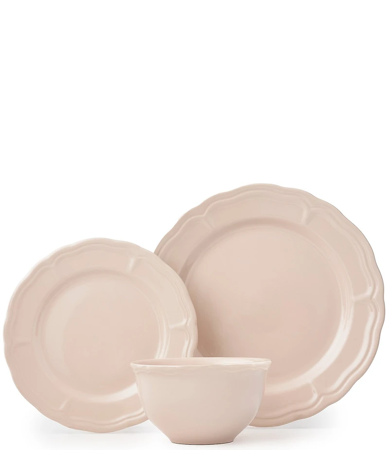 Godinger Madison 12-Piece Stoneware Dinnerware Set, Service for 4