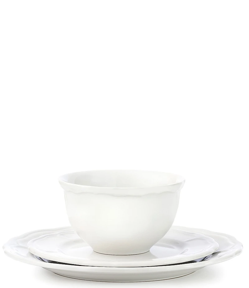 Godinger Madison 12-Piece Stoneware Dinnerware Set, Service for 4