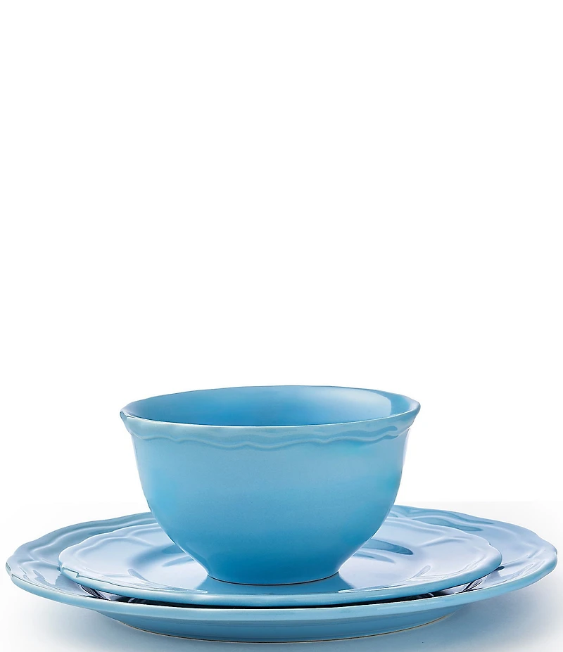 Godinger Madison 12-Piece Stoneware Dinnerware Set, Service for 4