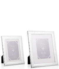 Godinger Motion Silver Photo Frame 5x7 - Set of 2