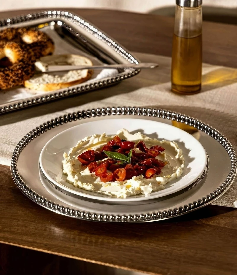 Godinger Perles Stainless Steel Charger Plate