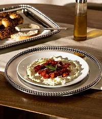Godinger Perles Stainless Steel Charger Plate
