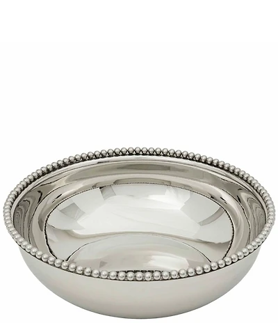 Godinger Perles Stainless Steel Serving Bowl 11#double;