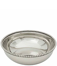 Godinger Perles Stainless Steel Serving Bowl 11#double;