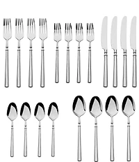 Godinger Regal Mirror 20-Piece Stainless Steel Flatware Set, Service for 4