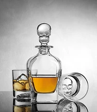 Godinger Skull Decanter and Glasses Set