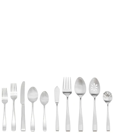 Godinger Wayland Matte 18/10 Stainless Steel Flatware Set, Service for 8