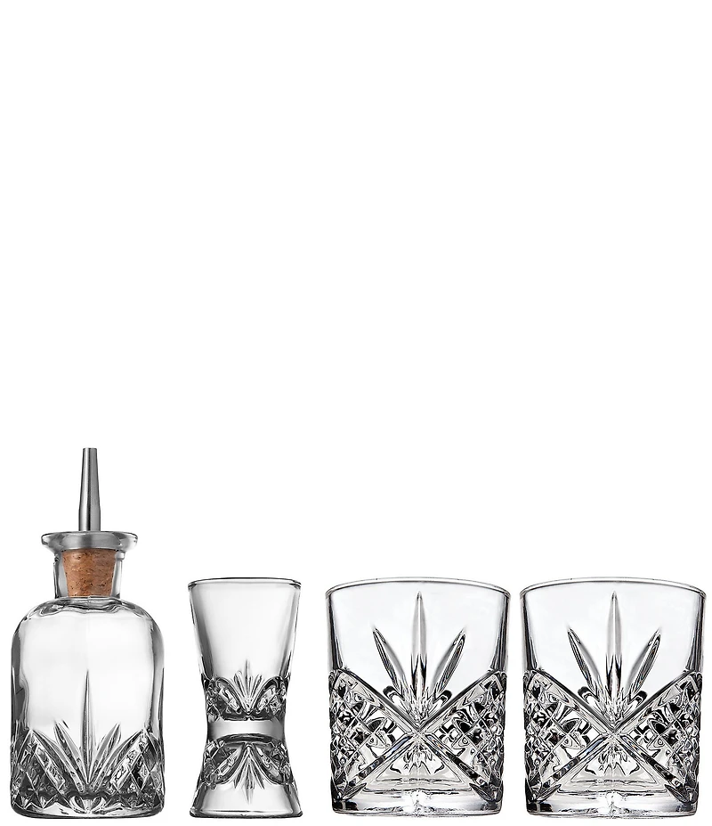 Godinger Whiskey & Rye Bitter's 4-Piece Set