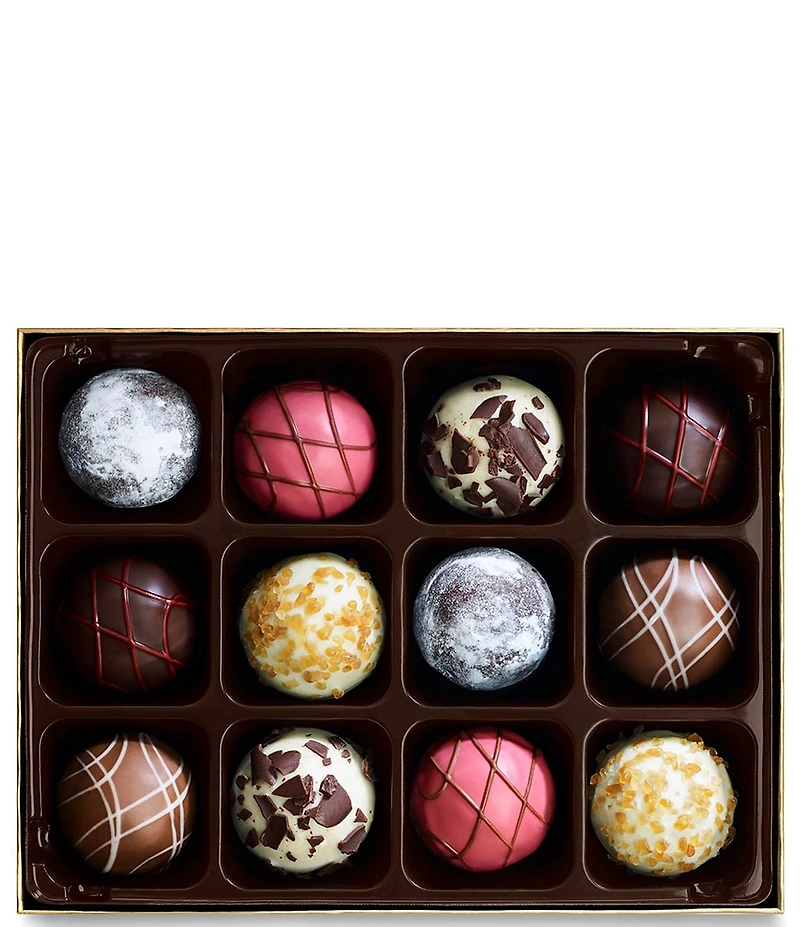 Godiva Patisserie Dessert Truffle Gift Box, 12-Piece