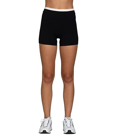 GOLD HINGE Double Waist StrydeForm High-Rise Shorts