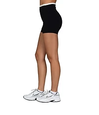 GOLD HINGE Double Waist StrydeForm High-Rise Shorts