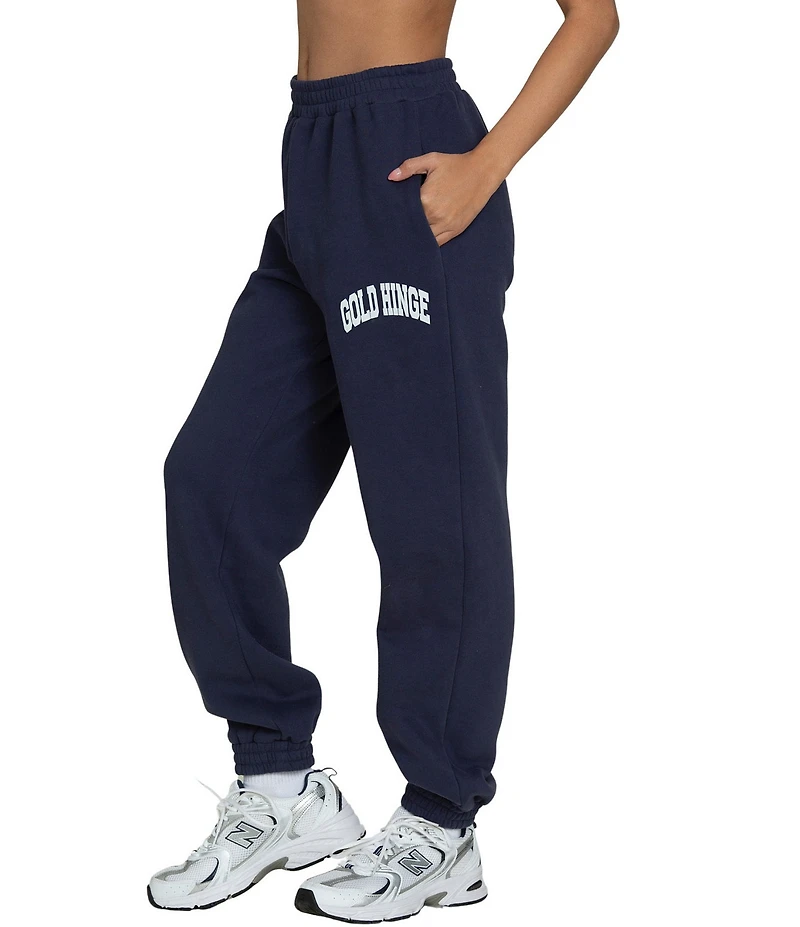 GOLD HINGE Elastic Waistband Pull-On Sweatpants