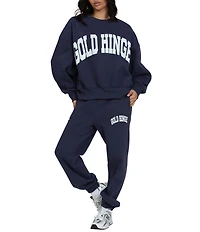 GOLD HINGE Elastic Waistband Pull-On Sweatpants