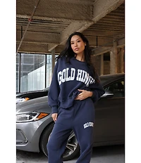 GOLD HINGE Elastic Waistband Pull-On Sweatpants