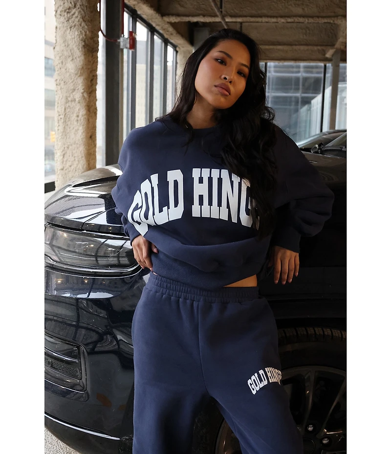 GOLD HINGE Elastic Waistband Pull-On Sweatpants
