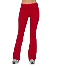 GOLD HINGE Essential Foldover High Rise Flare Pants