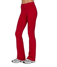 GOLD HINGE Essential Foldover High Rise Flare Pants