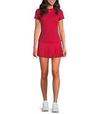 GOLD HINGE Essential Short Sleeve Crew Neck Top