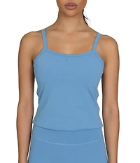 GOLD HINGE MotionCloud Square Neck Sleeveless Cami