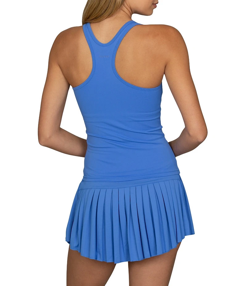 GOLD HINGE Pleated Tennis Mini Skirt