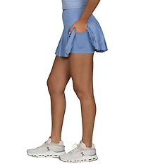 GOLD HINGE Pleated Tennis Mini Skirt