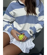GOLD HINGE Pleated Tennis Mini Skirt