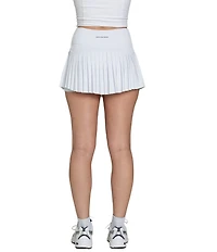 GOLD HINGE Pleated Tennis Mini Skirt