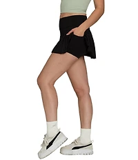 GOLD HINGE Pleated Tennis Mini Skirt