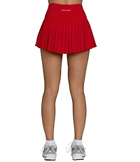 GOLD HINGE Pleated Tennis Mini Skirt