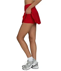 GOLD HINGE Pleated Tennis Mini Skirt