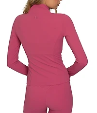GOLD HINGE StrydeForm Collar Neck Long Sleeve Zip-Up Jacket