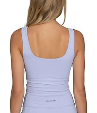 GOLD HINGE Sweetheart Neckline Scoop Back Lined Mid Length Bra