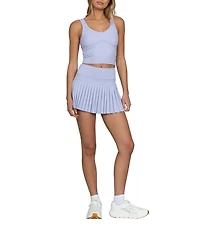 GOLD HINGE Sweetheart Neckline Scoop Back Lined Mid Length Bra