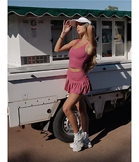 GOLD HINGE Sweetheart Neckline Scoop Back Lined Mid Length Bra