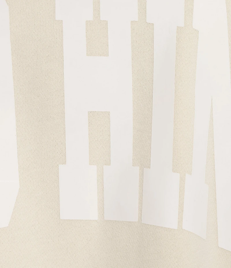 GOLD HINGE Coordinating Wide Arm Crew Neck Long Sleeve Logo Sweatshirt