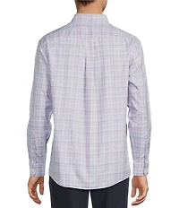 Gold Label Roundtree & Yorke Big & Tall Non-Iron Plaid Twill Sport Shirt