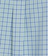 Gold Label Roundtree & Yorke Big & Tall Non-Iron Long Sleeve Plaid Sport Shirt