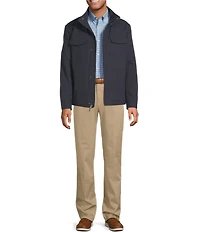 Gold Label Roundtree & Yorke Big & Tall Non-Iron Long Sleeve Plaid Sport Shirt