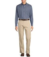 Gold Label Roundtree & Yorke Big & Tall Non-Iron Long Sleeve Small Check Sport Shirt