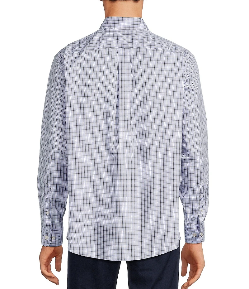 Gold Label Roundtree & Yorke Big & Tall Non-Iron Long Sleeve Small Check Sport Shirt