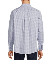 Gold Label Roundtree & Yorke Big & Tall Non-Iron Long Sleeve Small Check Sport Shirt