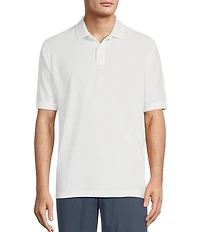 Gold Label Roundtree & Yorke Big & Tall Non-Iron Short Sleeve Solid Pique Polo Shirt