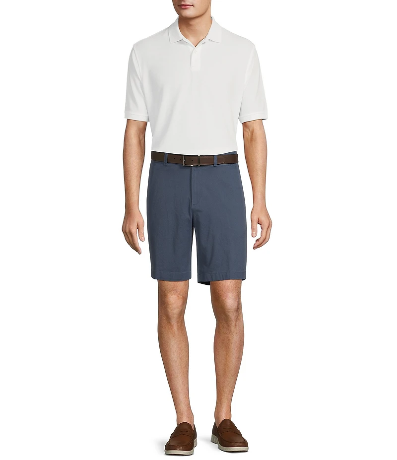 Gold Label Roundtree & Yorke Big & Tall Non-Iron Short Sleeve Solid Pique Polo Shirt
