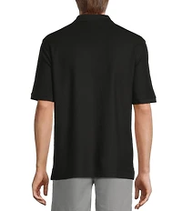Gold Label Roundtree & Yorke Big & Tall Non-Iron Short Sleeve Solid Pique Polo Shirt