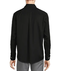 Gold Label Roundtree & Yorke Big & Tall Non-Iron Button-Down Collar Solid Dobby Sport Shirt
