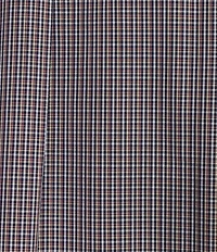 Gold Label Roundtree & Yorke Full Fit Non-Iron Short Sleeve Mini Plaid Poplin Sport Shirt