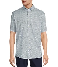 Gold Label Roundtree & Yorke Full Fit Non-Iron Short Sleeve Sport Shirt