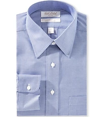 Gold Label Roundtree & Yorke Garret Full Fit Non Iron Point Collar Dobby Dress Shirt